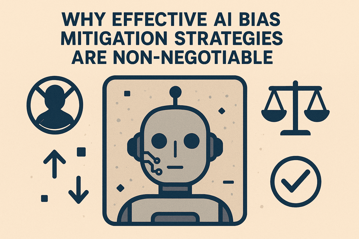 Why Effective AI Bias Mitigation Strategies are Non-