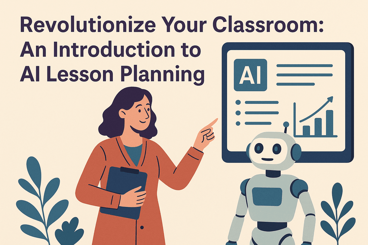 An Introduction to AI Lesson Planning