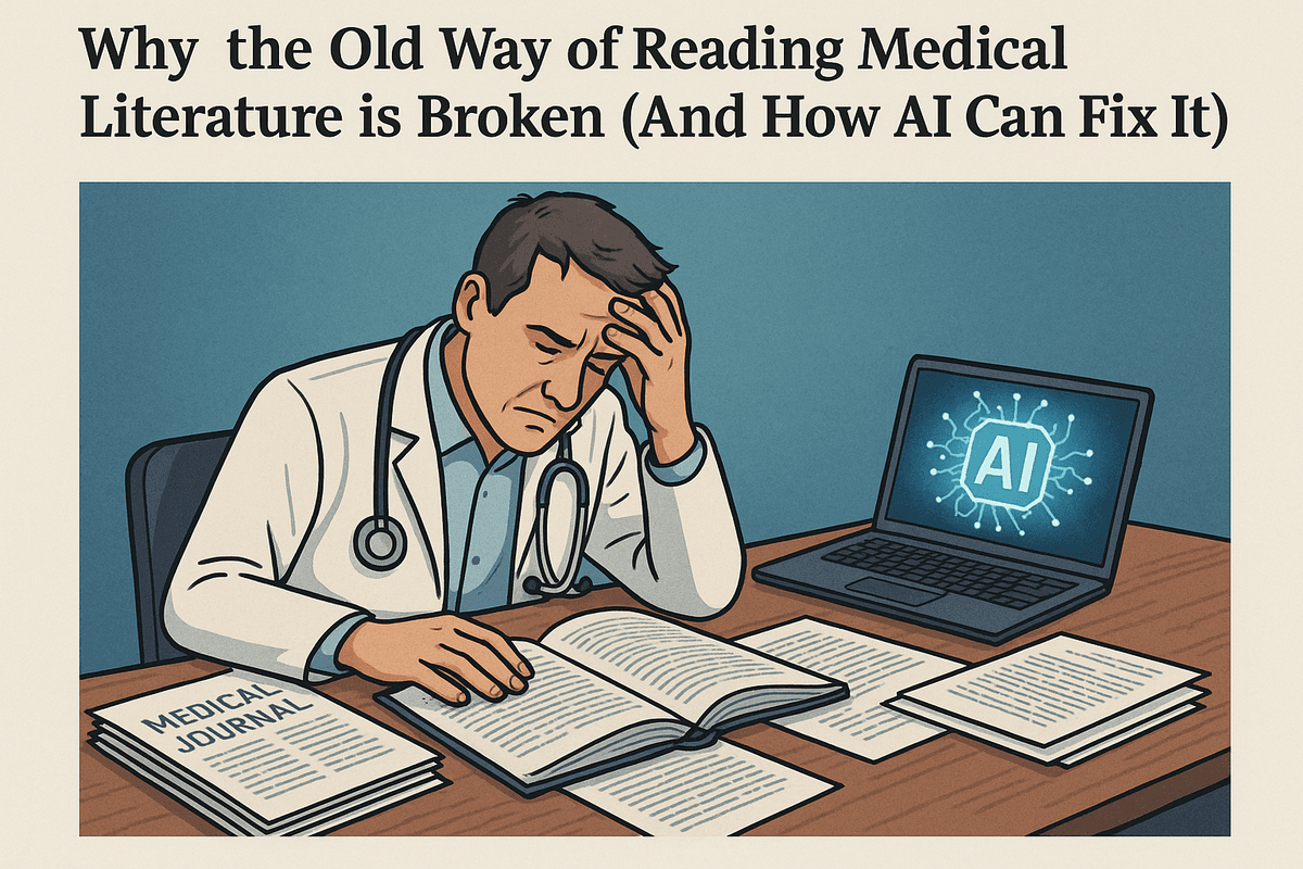 Why the Old Way of Reading Medical Literature is Broken (And