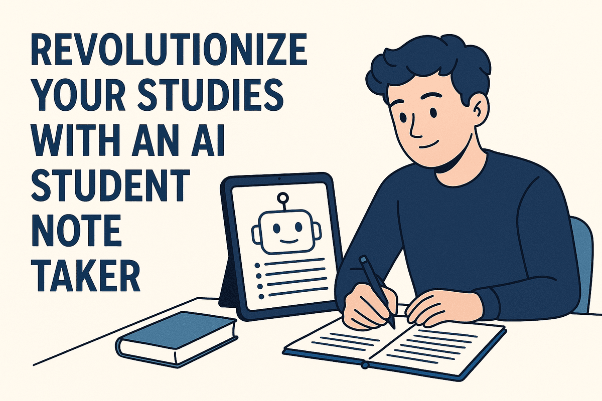 Revolutionize Your Studies with an AI Student Note Taker
